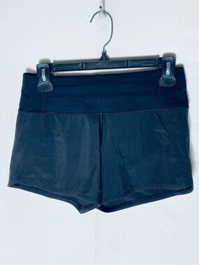 Lululemon Speed Up Athletic Running Shorts Black Lined Activewear 2